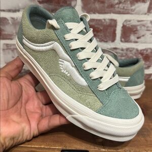 Vans x NOTRE OG Style 36 LX Green Women’s Sz 5.5 Men’s Sz 4 New